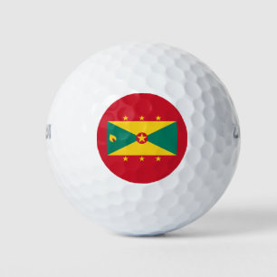 Balles De Golf Drapeau de la Grenade