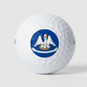 Balles De Golf Drapeau de la Louisiane