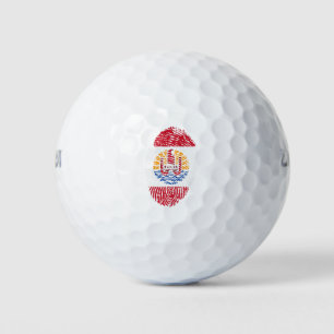 Balles De Golf Drapeau de la Polynésie française