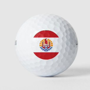 Balles De Golf Drapeau de la Polynésie française