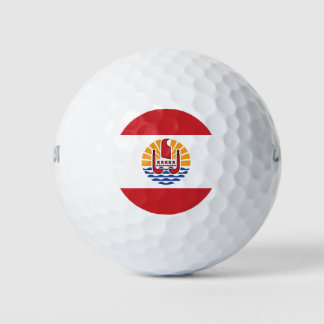Balles De Golf Drapeau de la Polynésie française