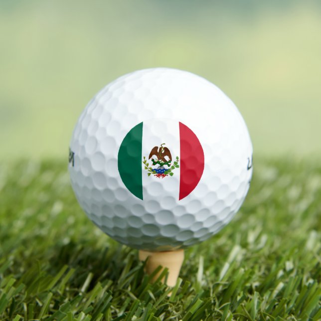 Balles De Golf Drapeau de la République mexicaine : 1824-1835, Pè (T-shirt Insitu)