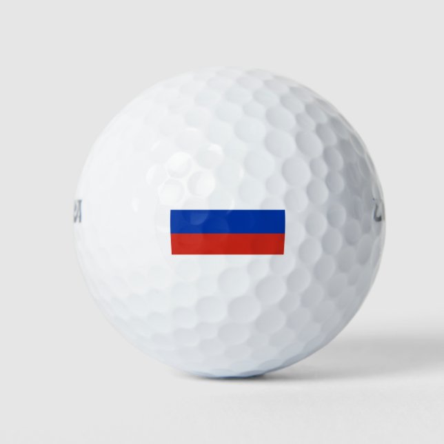 Balles De Golf Drapeau de la Russie (Devant)