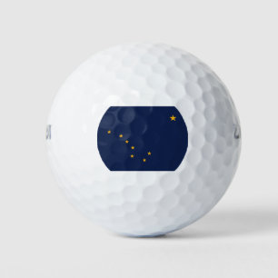 Balles De Golf Drapeau de l'Alaska