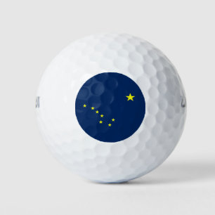 Balles De Golf Drapeau de l'Alaska