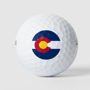 Balles De Golf Drapeau de l'État du Colorado