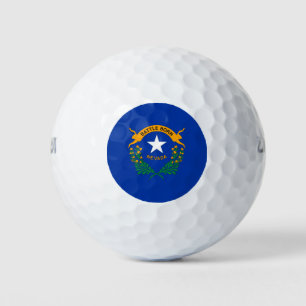 Balles De Golf Drapeau de l'État du Nevada