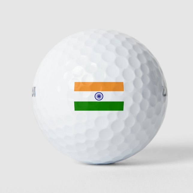 Balles De Golf Drapeau de l'Inde (Devant)