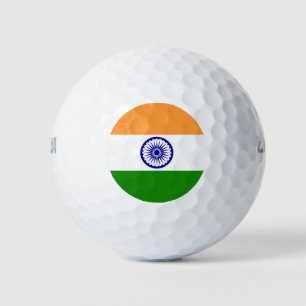 Balles De Golf Drapeau de l'Inde