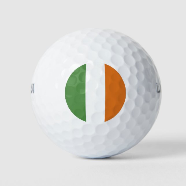 Balles De Golf drapeau de l'Irlande (Devant)