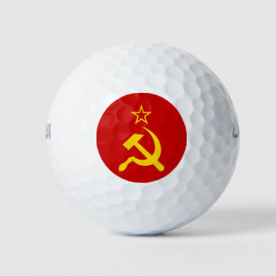 Balles De Golf Drapeau de l'URSS - Drapeau de l'Union soviétique
