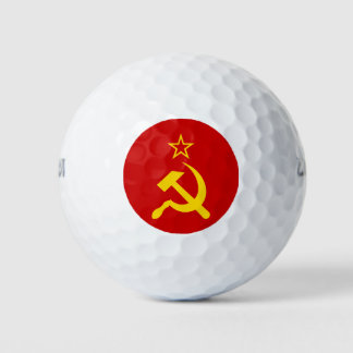 Balles De Golf Drapeau de l'URSS - Drapeau de l'Union soviétique