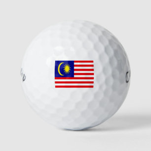 Balles De Golf Drapeau de Malaisie