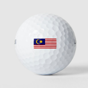 Balles De Golf Drapeau de Malaisie