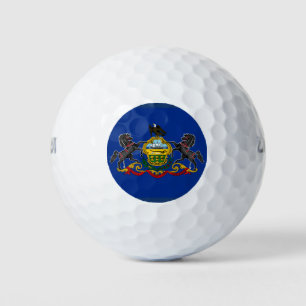 BALLES DE GOLF DRAPEAU DE PENNSYLVANIE