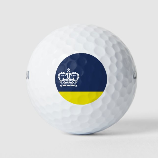 Balles De Golf Drapeau de Regina, Saskatchewan Golf Balls (Devant)