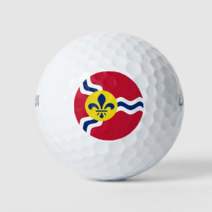 Balles De Golf Drapeau de Saint-Louis, Missouri