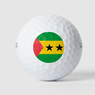Balles De Golf Drapeau de Sao Tomé-et-Principe