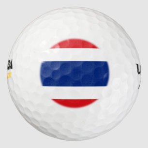 Balles De Golf Drapeau de Thaïlande