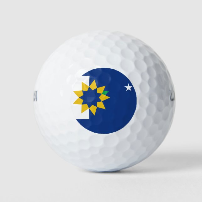 Balles De Golf Drapeau de Topeka, Kansas (Devant)