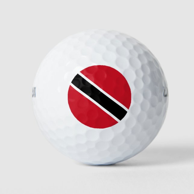 Balles De Golf Drapeau de Trinité-et-Tobago (Devant)