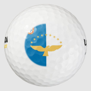 Balles De Golf Drapeau des Açores