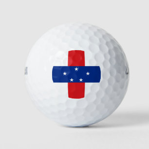 Balles De Golf Drapeau des Antilles néerlandaises