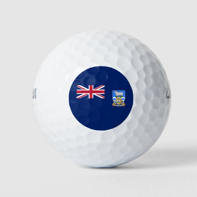 Balles De Golf Drapeau des îles Falkland (Devant)