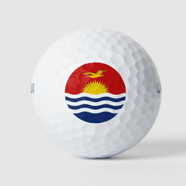 Balles De Golf Drapeau des Kiribati (Devant)