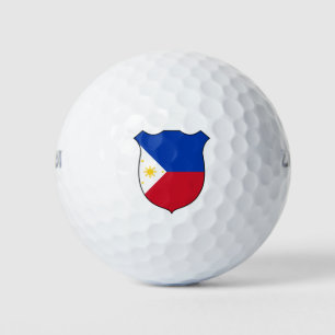 Balles De Golf Drapeau des Philippines Grand Patriotique