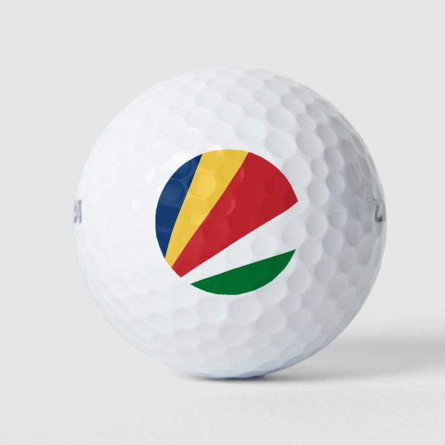 Balles De Golf Drapeau des Seychelles (Devant)