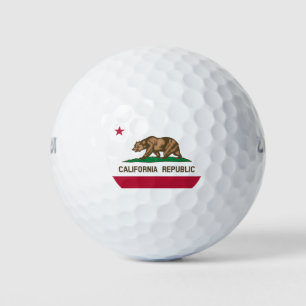 Balles De Golf Drapeau d'État de Californie