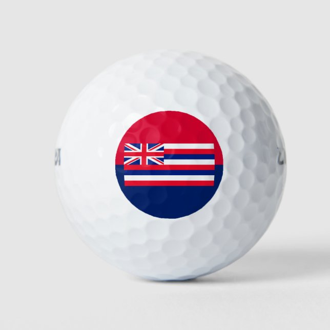 Balles De Golf Drapeau d'État d'Hawaii (Devant)