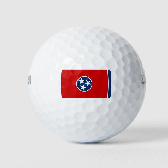 Balles De Golf Drapeau d'État du Tennessee (Devant)