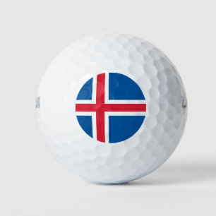 Balles De Golf Drapeau d'Islande