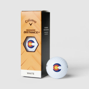 Balles De Golf Drapeau du Colorado