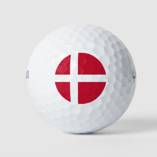 Balles De Golf Drapeau du Danemark