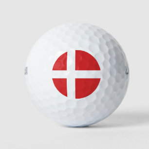 Balles De Golf Drapeau du Danemark