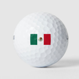 Balles De Golf Drapeau du Mexique