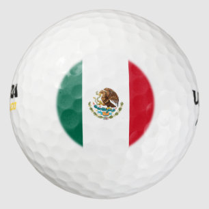 Balles De Golf Drapeau du Mexique