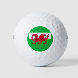 Balles De Golf drapeau du pays de galles