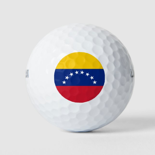 Balles De Golf Drapeau du Venezuela (Devant)