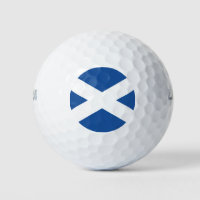 Drapeau écossais de golf set cadeau écossais