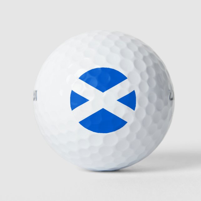 Balles De Golf Drapeau écossais wu gbcnt (Devant)