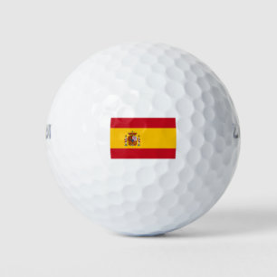 Balles De Golf Drapeau Espagne