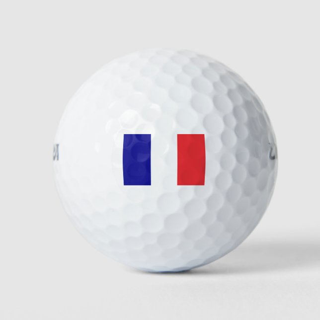 Balles De Golf drapeau français (Devant)