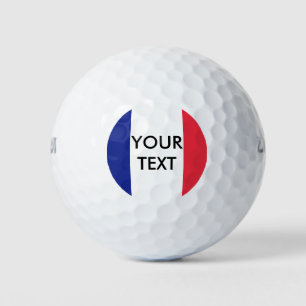 Balles De Golf Drapeau français coutume de golf set pour la Franc