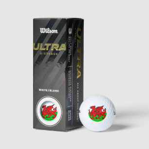 Balles De Golf Drapeau gallois