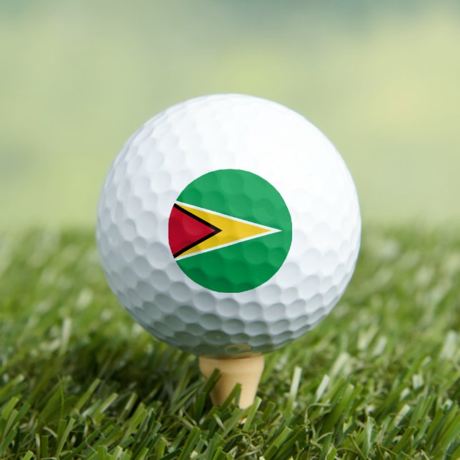 Balles De Golf Drapeau guyanien, Drapeau de la Guyane (T-shirt Insitu)