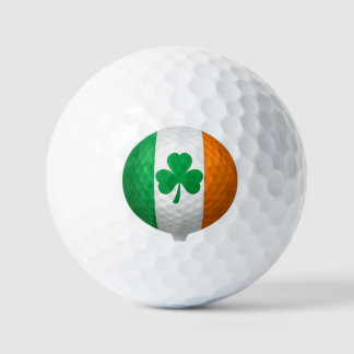 Balles De Golf Drapeau Irlandais